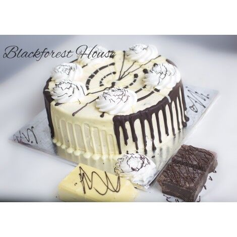 Black and White Forest Cake