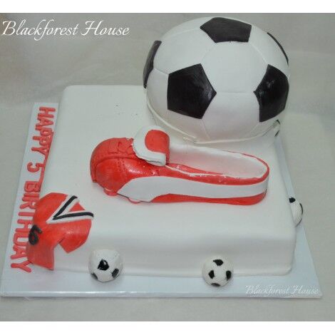 Soccer Themed Cake